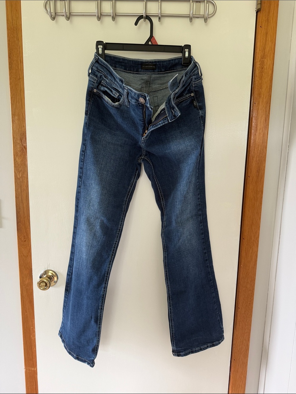 Silver Jeans Suki Dark Blue Flare Jeans 30/31